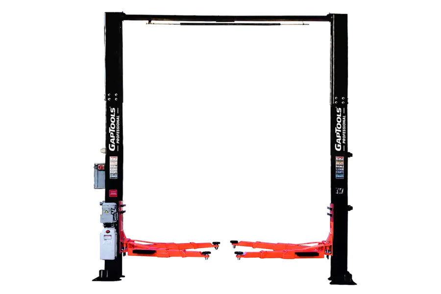 5 Ton İki Sütunlu Üsten Bağlantılı Tam Otomatik Hidrolik Lift