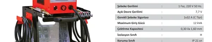 Çektirme yapılacak kaporta kalınlığına göre kaportada