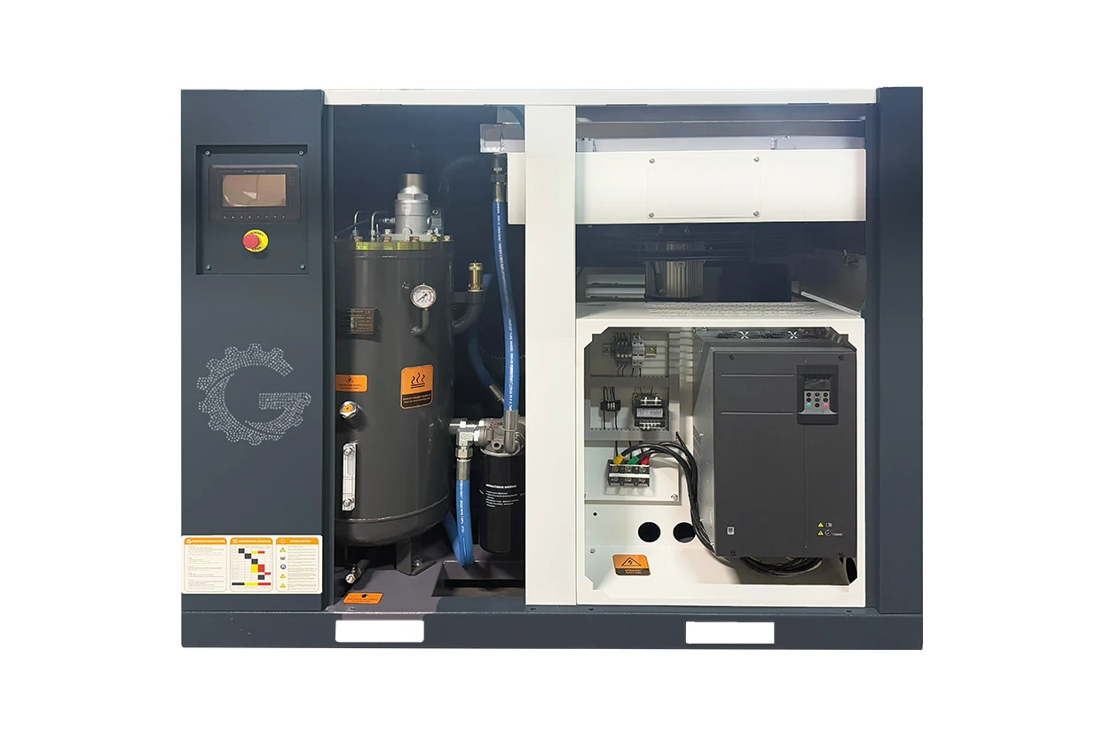 75 Hp 2000 lt İnvertörlü Vidalı Hava Kompresörü